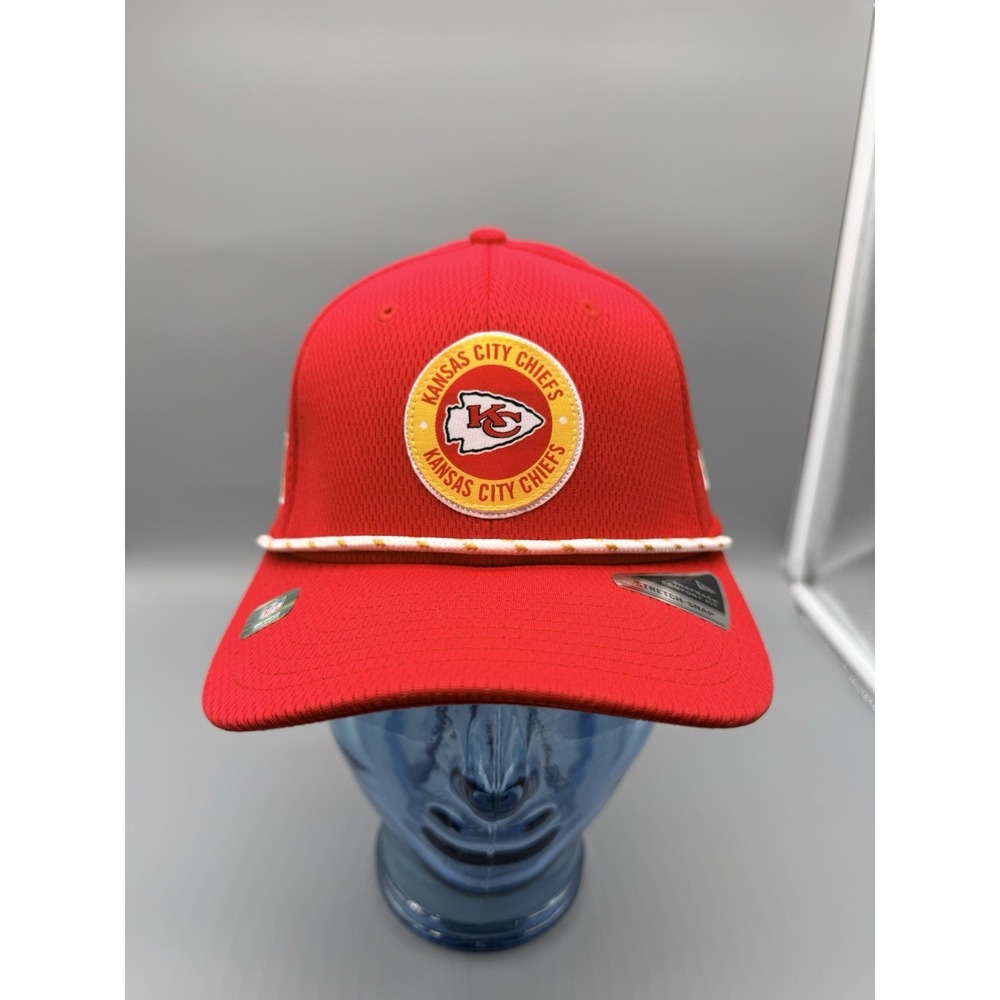 New Era Men's Kansas City‎ Chiefs Sideline 9Seventy Adjustable Rope Hat NEW